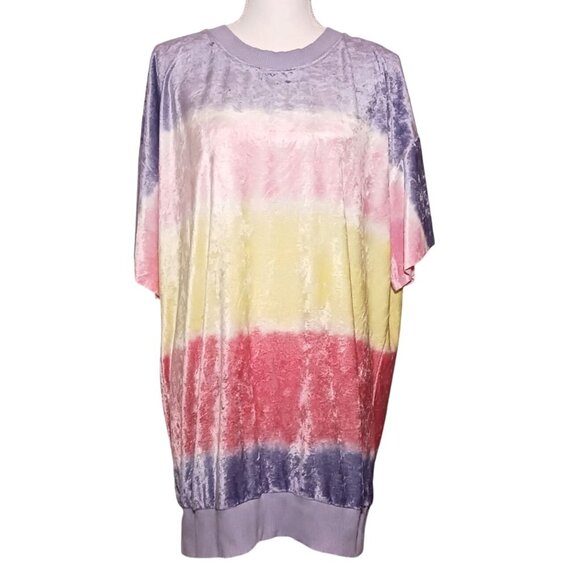 NEW Anthropologie Maronie Tie-Dye Mini Dress/Tunic/Swim Cover-Up Size‎ S - Picture 2 of 10